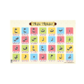 Arabic Alphabet Poster for Kids & Beginners | Learn Quran Letters