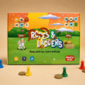 Rope & Ladder Islamic Learning Game for Kids | No Dice Board Game