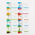 School Labels | Pack of 12 | Islamic Manners