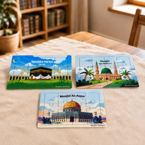 3 Holy Masjids Puzzle | Hadith Puzzle
